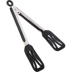 Pegador 23cm Versatil Silicone Preto
